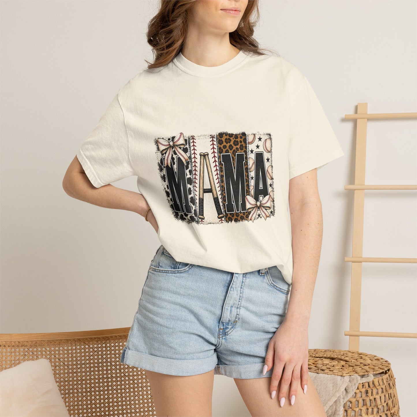 Baseball Mama Leopard Print