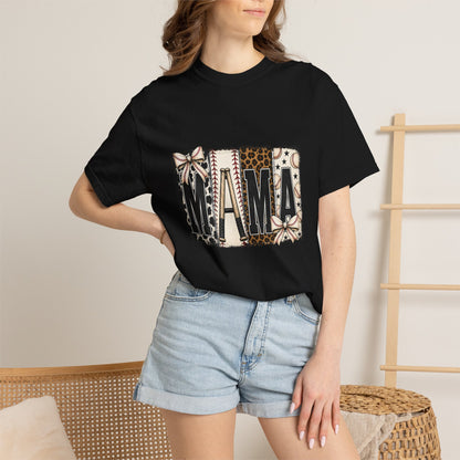 Baseball Mama Leopard Print