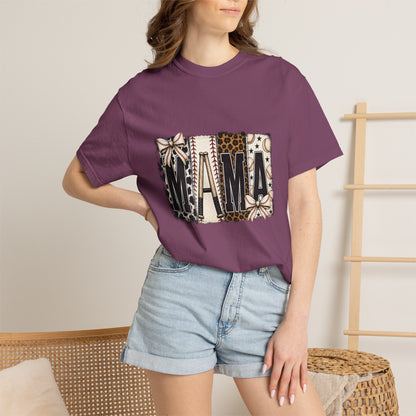 Baseball Mama Leopard Print