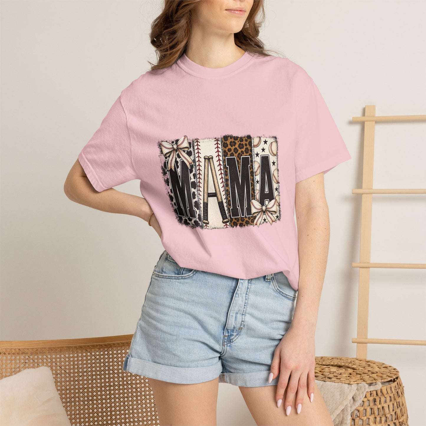 Baseball Mama Leopard Print