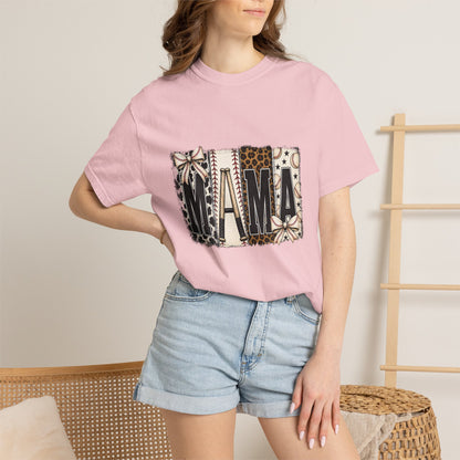 Baseball Mama Leopard Print