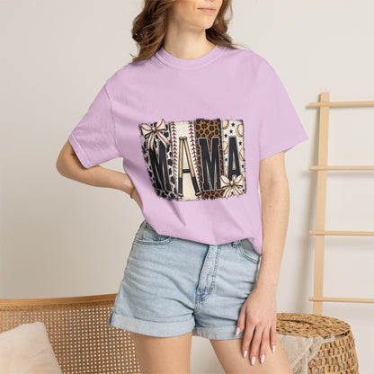 Baseball Mama Leopard Print