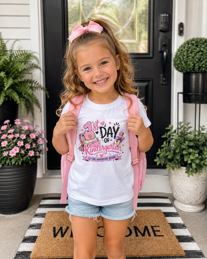 "1st Day of Kindergarten" Back-to-School