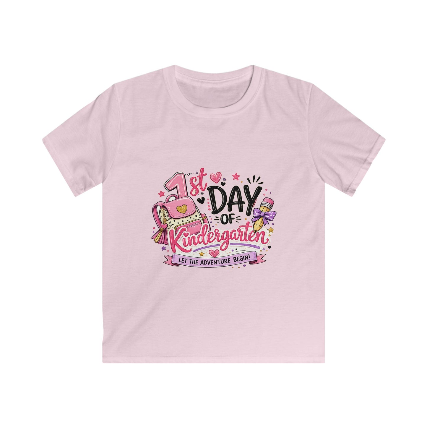 "1st Day of Kindergarten" Back-to-School