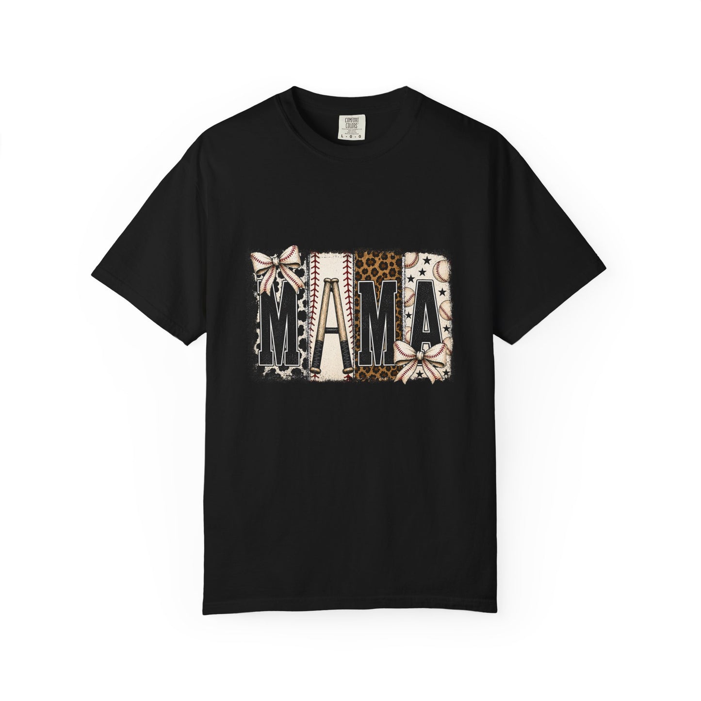 Baseball Mama Leopard Print