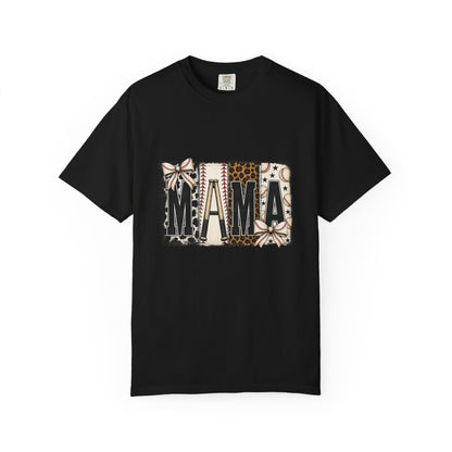 Baseball Mama Leopard Print